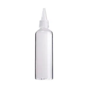 Tùy chỉnh nhựa PET nhọn tóc dầu vòi phun rõ ràng bóp chai với Twist mũ - Product Image 6