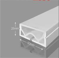Encastré Néon Silicone Caoutchouc Tube Flexible Silicone Couverture Diffuseur Paysage Éclairage Silicium Led Lumière