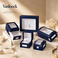 Coffret Cadeau de Luxe pour Bijoux avec Ruban, Emballage Personnalisé avec Logo pour Bagues, Colliers, Boucles d'Oreilles, Boîtes Rigides en Papier Premium, OEM ODM