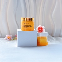 Tampons nettoyants végétaliens personnalisés pour soins de la peau au curcuma et à l'acide kojique – Nettoyant exfoliant pour le visage pour peaux sèches