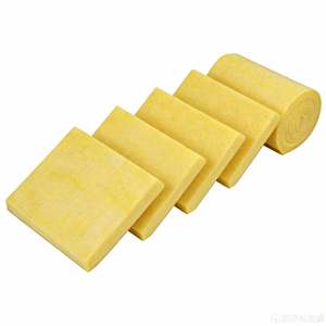 Panneau de laine de verre ignifuge à haute densité pour isolation thermique des murs de bâtiments - Product Image 2