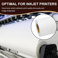 Papel para Plotter CAD de una Cara Recubierto, Tamaños Personalizados, para Patrones de Corte Textil, Uso Industrial Químico