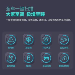 Car <b>OBD2</b> Diagnostic Tool V011 <b>Bluetooth</b> 12V Universal Vehicle Code Reader Scanner With User Manual - Product Image 3