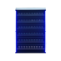 Présentoir à cigarettes APEX Custom Checkout avec portes coulissantes intégrées et éclairage LED pour magasin de tabac
