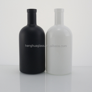 <span class=keywords><strong>700ml</strong></span> 750ml rỗng vòng Matte thủy tinh màu đen chai dầu ô liu màu trắng Thêm Virgin dầu ô liu chai thủy tinh <span class=keywords><strong>container</strong></span> với nút chai - Product Image 4