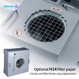 Filtro HEPA H13 para Estación de Trabajo Laminar, para Preparación de <span class=keywords><strong>PCR</strong></span> en Cuarto Limpio, Superficie de Acero Inoxidable, Compatible con Marco de Aluminio 2x4, Certificado IEST - Product Image 1