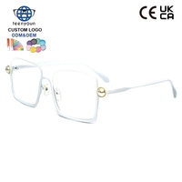 Lunettes de vue à demi-cadre en métal Teenyoun, montures métalliques pour femmes, vente en gros OEM