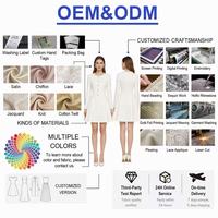 Gaun Midi A-Line Wanita Cetak Digital Floral OEM ODM dengan Kerah Sweetheart, Tali Spaghetti, Korset, dan Saku Samping