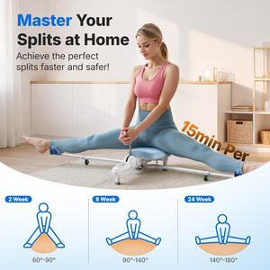 Máquina de Estiramiento de Piernas Ajustable CZFIT de Acero+ABS con 5 Años de Garantía para Yoga y Pilates en Casa - Product Image 2