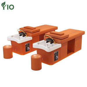 Lavabo en céramique moderne <span class=keywords><strong>de</strong></span> luxe avec lumière LED et étagère <span class=keywords><strong>de</strong></span> rangement pour salle <span class=keywords><strong>de</strong></span> bain ou supermarché - Product Image 2