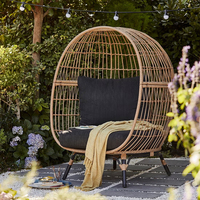 Petites tables et chaises de loisirs en rotin pour balcon, jardin, station d'accueil, cage à oiseaux, chaises en rotin, 5 pièces de meubles