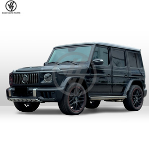 ชุดแต่งตัวถังรถยนต์รุ่นใหม่ W463 อัพเกรดเป็น W465 สำหรับ G Wagon G63 G500 G550 ปี 2000-2018 ผลิตจากวัสดุ PP+คาร์บอนไฟเบอร์แห้ง ประกอบด้วยกันชน ฝากระโปรง และบังโคลน - Product Image 3