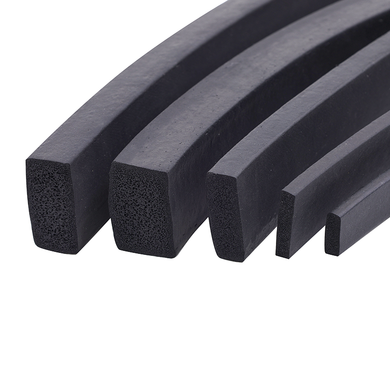 Custom Flexible Extrusion Sealing Strips Soundproof Waterproof EPDM Flat Any Gap Filler Sponge Foam Moulding Cutting IATF 16949