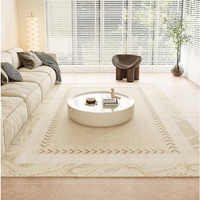 Tapis moderne antidérapant de grande surface pour la maison, la chambre à coucher, le salon, motif tissé décoratif - Rectangulaire, couloir, pour adolescents