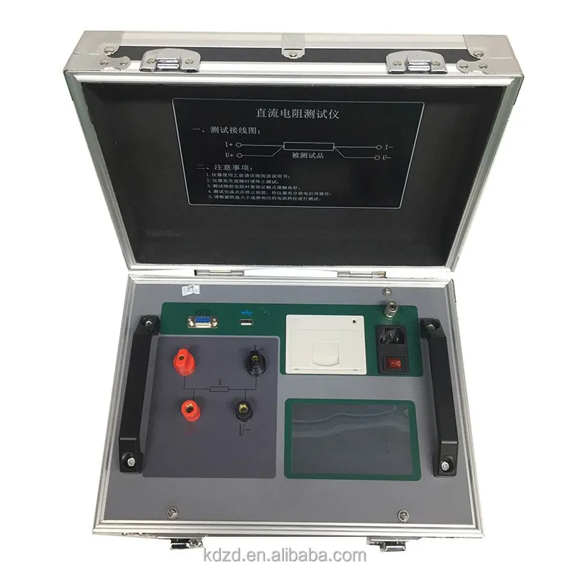 20A 자동 휴대용 변압기 측정 장비 WRT 권선 저항 테스트 세트 가격