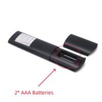 Control Remoto LED LCD para Smart TV de 44 Teclas, Negro, con Bluetooth y Voz, Personalizable OEM/ODM, Código Fijo y Variable, Venta al Por Mayor, Fabricante, Novedad 2026