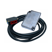 Capteur photoélectrique rétro-réfléchissant EW-R61 avec réflecteur, détection 3M, 10-30VDC NPN PNP IP67, interrupteur optique industriel
