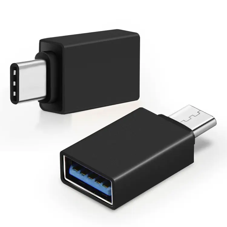 USB-C Mini USB 3.1 Tipe C Laki-laki Ke USB 3.0 A Perempuan Adaptor OTG untuk Apple Mac