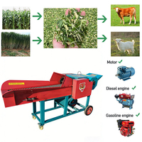 Broyeurs d'aliments et concasseurs de fourrage agricoles à vendre – Déchiqueteurs multifonctionnels pour fourrage, ensilage de maïs, paille de blé et balles de riz