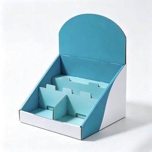 Custom Eco-Friendly Recyclable <b>Kraft</b> Paper Slotted <b>Box</b> with Handle and Green Leaf Design for Gift Craft Packaging - Product Image 6