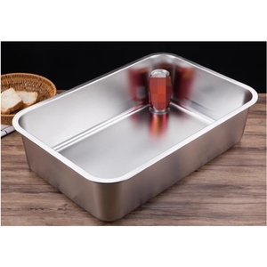 Factory Stainless Steel <b>Small</b> square <b>Tray</b> for Restaurant Commercial Snack <b>Tray</b> - Product Image 5