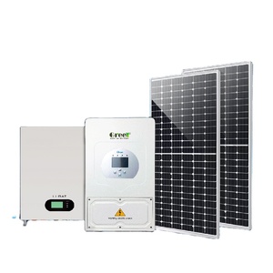 ระบบพลังงานลมและพลังงานแสงอาทิตย์แบบไฮบริด 120V/220V/230V ขนาด 5KW/10KW/15KW ชุดอุปกรณ์ครบชุด ใช้แผงโซลาร์เซลล์แบบโมโนคริสตัลไลน์ซิลิคอน สำหรับใช้ในบ้าน พร้อมตัวควบคุม MPPT - Product Image 3