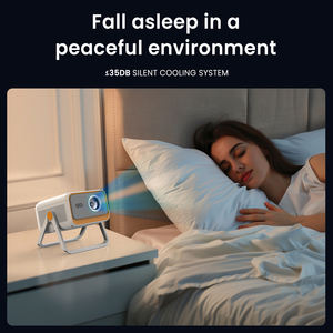 Nuevo proyector inteligente Z8 de tiro ultracorto 4K Android 13 1080P proyector portátil silencioso LCD cine en casa para juegos de películas al aire libre - Product Image 6