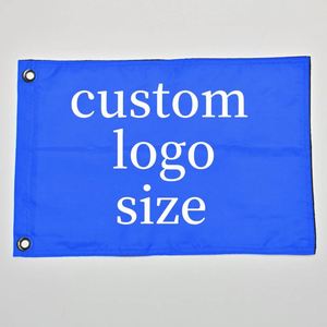 Drapeau publicitaire personnalisé en tissu polyester pour la Coupe du Monde de Football 2026, impression numérique par sublimation, logo, pour extérieur, pas cher - Product Image 3
