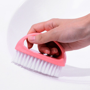 Zenidoo Multifunctional Eco-Friendly Household Cleaning <b>Brush</b> with Plastic Handle for Laundry Clothing Shoes-Silicone Bristles - Product Image 3