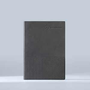 Wholesale Embossed Fabric Personalized <b>Notebook</b> Writing Pads Journal Diary Planner with Custom OEM logo Pages for Unique Product - Product Image 3