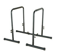 Barre de trempette robuste de haute qualité Gym fitness Squat rack Power Exercise barre parallèle réglable
