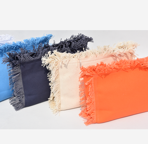 Bolso cruzado de alta calidad para mujer, joyería de verano, con flecos y cremallera de lona - Product Image 6