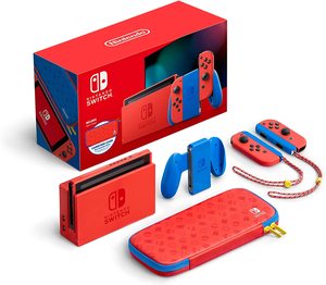Meilleur <span class=keywords><strong>prix</strong></span>, <span class=keywords><strong>Nintendo</strong></span> <span class=keywords><strong>Switch</strong></span> (modè<span class=keywords><strong>le</strong></span> OLED) neuf et original avec manettes blanches, rouges et bleues, console avec garantie complète - Product Image 2