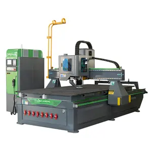 Máquina enrutadora de madera CNC de entrega rápida Enrutador CNC de madera de 3 ejes de alta velocidad con ATC 1500x3000