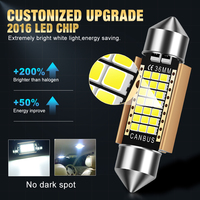 Ampoules Led de lecture de voiture, produit bon marché, pour intérieur de voiture, lumière de dôme, décoration automatique C5W 31mm 36mm 41mm, lampes de voiture 12V, vente en gros