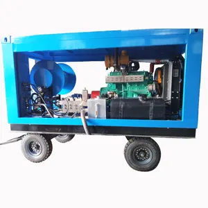 Drain pipe cleaning pump high pressure pipe hydraulic test pump