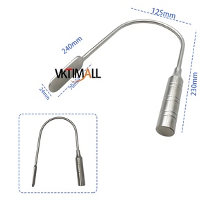 Dissecteur mammaire, instrument chirurgical en forme de U, spatule droite/gauche, rétracteur en forme de L, séparateur thoracique - Product Image 3