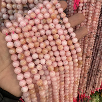 Perles de pierres semi-précieuses optimisées pour la guérison, brin de perles en pierre naturelle, perles lâches pour la fabrication de bracelets, colliers et bijoux DIY