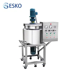 Factory Price Hand Soap Making Machine Small Homogenizer Mixer Equipment For Making Liquid Soap Shampoo