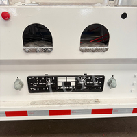 Semi-remorque citerne à 5 compartiments de 45 m³ capable de transporter plusieurs types de liquides simultanément, remorque citerne à carburant