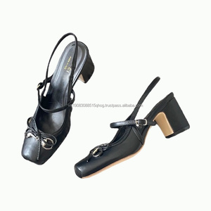 Sandales à talons hauts pour femmes, style italien, en cuir verni, avec nœud et boucle G, élégantes - Product Image 2