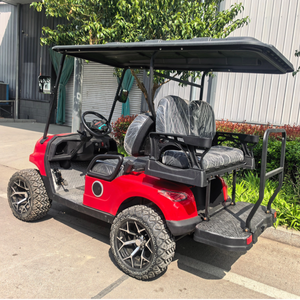 Voitures de golf électriques pour stations balnéaires, voitures de golf électriques 4 places pour gares, ports et quais - Product Image 6