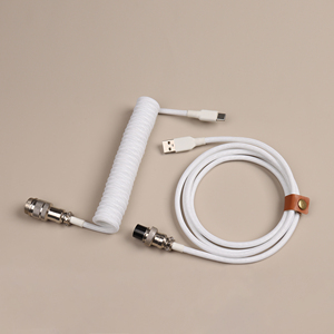 Cavo a spirale da 5pin maschio GX16 per tastiera e cavo meccanico per tastiera da usb a xlr femmina cavo per tastiera - Product Image 3