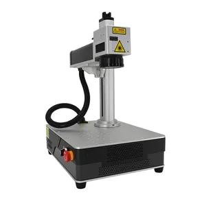 Best Selling Mini Fiber Laser Marking Machine 110*110mm Capacity: 9000 Mm/S