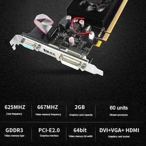 כרטיס מסך זול ומבוקש GT610 GT210 GT710 GT730 GT1030 1G 2G 4G וכרטיס מסך GT210 610 730 1030 <span class=keywords><strong>1GB</strong></span> 2GB 4GB <span class=keywords><strong>DDR3</strong></span> DDR5 - Product Image 4