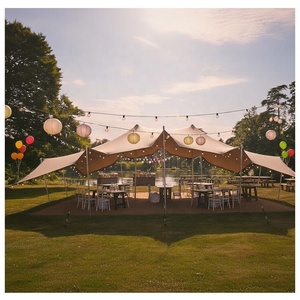 Grande tente extensible en tissu élastique, abri bédouin ignifuge pour événements extérieurs, scène, fête - Product Image 1