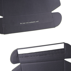 Boîtes postales en papier d'expédition artisanale de logo imprimé sur mesure pour petites entreprises Boîtes d'emballage de vêtements en carton ondulé pour chaussures - Product Image 4