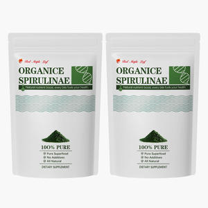 Poudre de spiruline biologique - Supplément de spiruline haute pureté, riche en protéines et en phycocyanine, soutien immunitaire et énergétique, non-OGM - Product Image 3