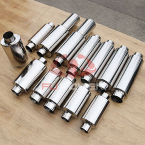 Misura personalizzata 2 "2.5" 3 "3.5" 4 "tubo di scarico in titanio marmitta punta punta tubo di scarico auto - Product Image 6