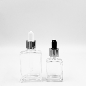 15ml 30ml kozmetik damlalık boş ekran baskılı uçucu yağ şişe kare vida saç cam ambalaj - Product Image 2